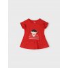 Dívčí šaty s krátkým rukávem a potiskem Mayoral (Velikost 55)