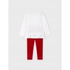 Dívčí souprava sametových legín a trička Mayoral (Barva Červená, Velikost 134)