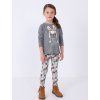 Dívčí souprava legín a trička s aplikací Mayoral (Velikost 134)