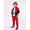 Chlapecká souprava dvou tepláků a mikiny Mayoral (Barva Červená, Velikost 104)