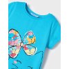 Dívčí triko s potiskem Mayoral (Barva Modrá, Velikost 122)