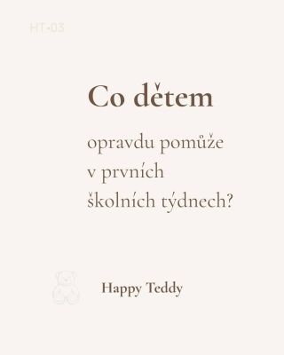 První školní týden je za námi. A ráno už možná víme o trochu víc. 😊 Že děti potřebují oblečení, ve kterém vydrží celý...