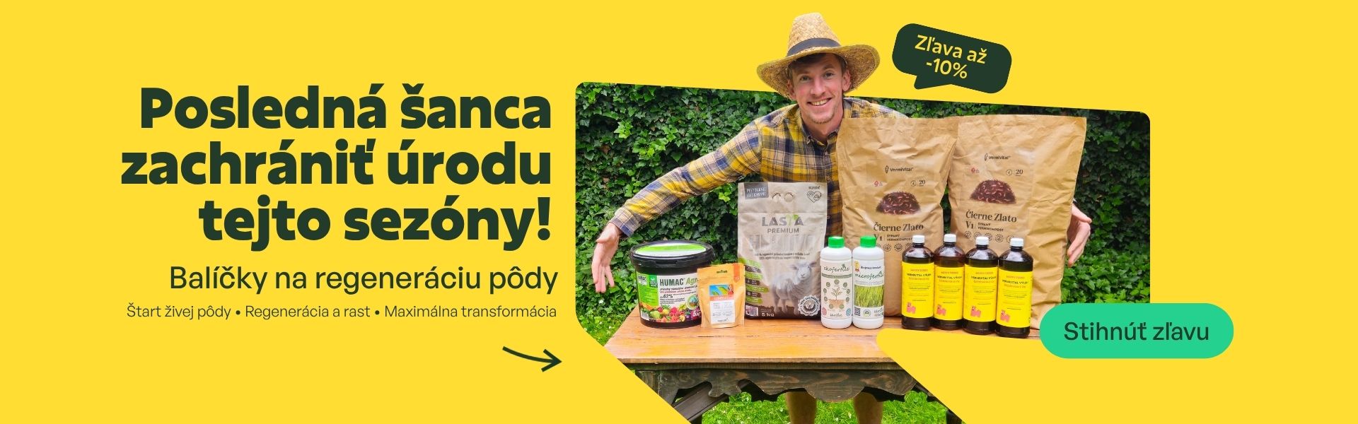 Balíčky na regeneráciu pôdy