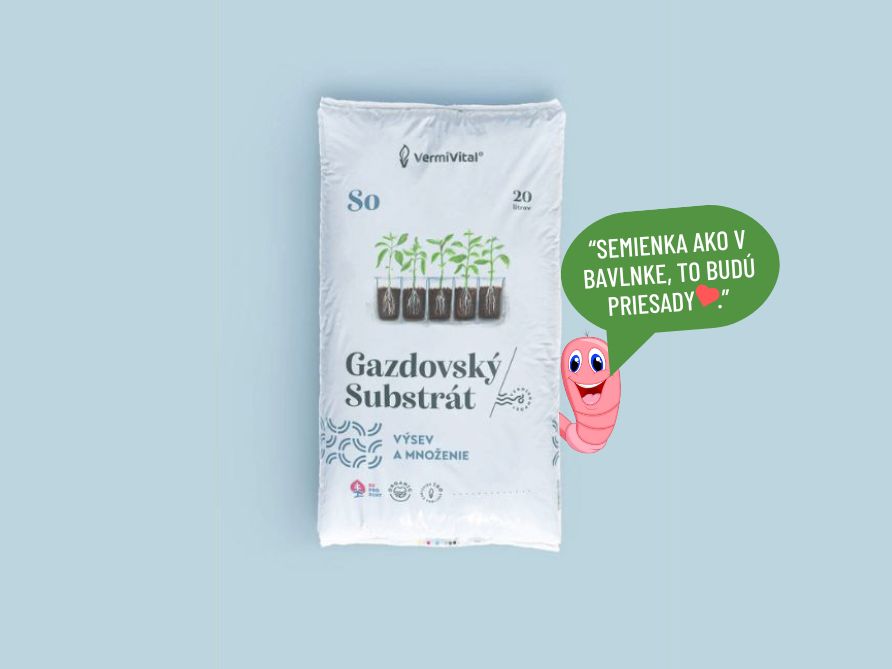 Gazdovský substrát - výsevný substrát