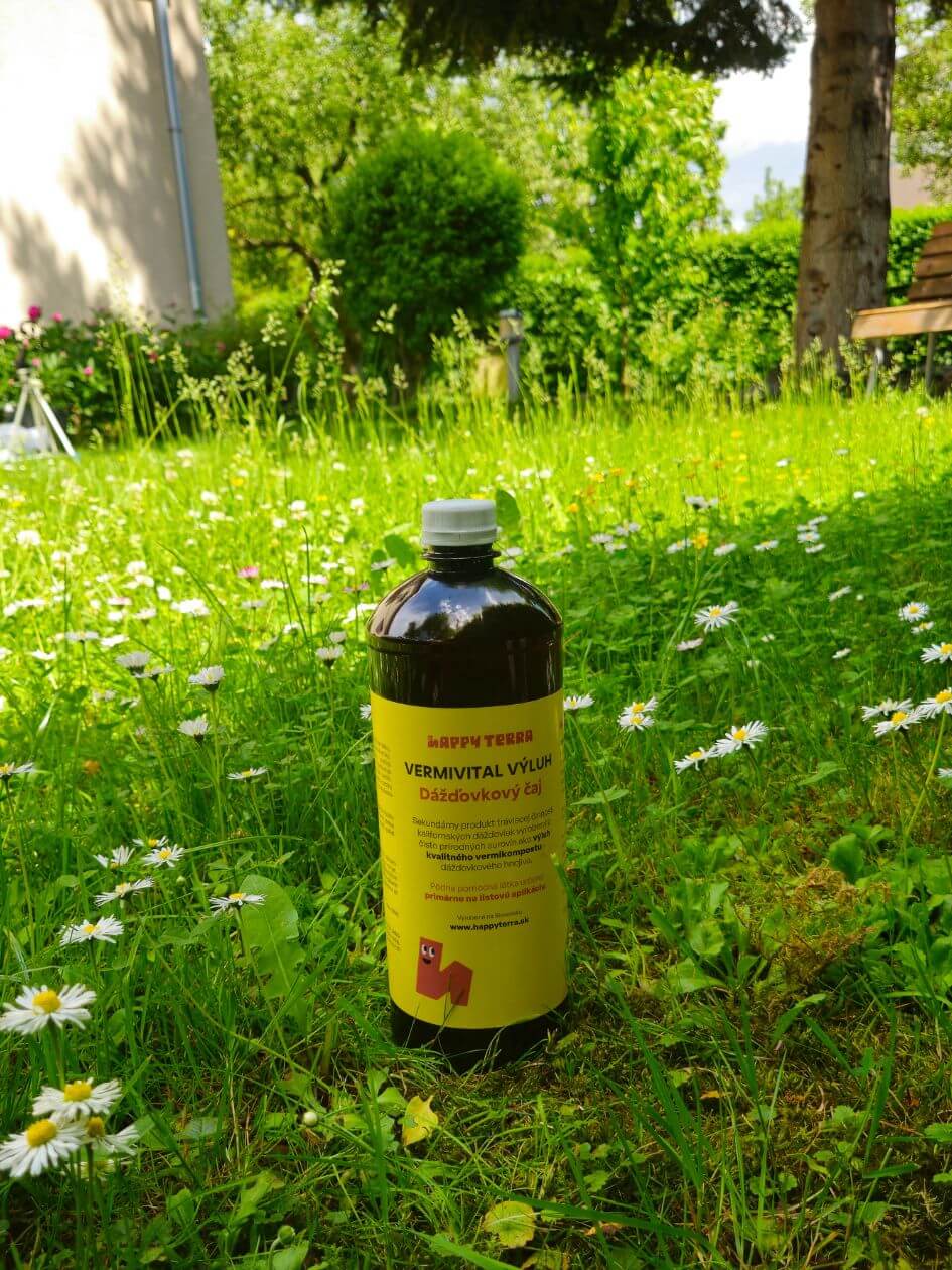 Dážďovkový čaj vermivýluh v balíčku Maximálna transformácia na regeneráciu pôdy happyterra