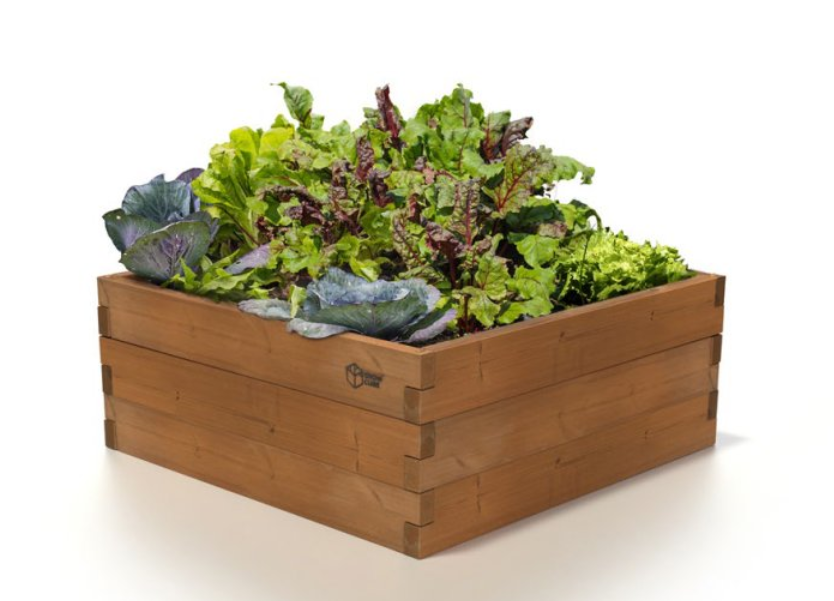 Vyvýšený záhon GROW CUBE thermo borovica M&nbsp;