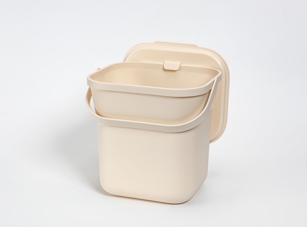 KÔŠ NA BIOODPAD BEZ VLOŽKY S&nbsp;JEDNODUCHOU ÚDRŽBOU