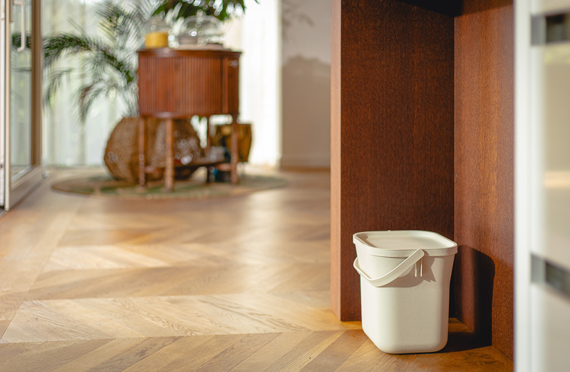 kôš na bioodpad&nbsp;s vložkou - umiestnenie