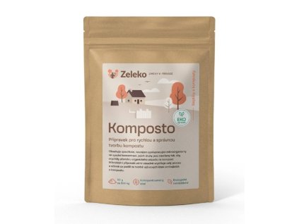 Prírodný urýchľovač kompostu KOMPOSTO