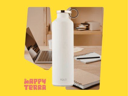 Termo fľaša EQUA Basic Snow White, 680 ml HT