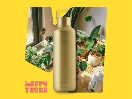 Termoska EQUA TIMELESS Golden, 600 ml HT