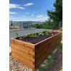 Vyvýšený záhon GROW CUBE thermo borovica XL 2