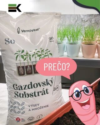 Prečo zvoliť gazdovský substrát? 🌱 Jemná štruktúra, slovenská výroba a dážďovkové hnojivo 🪱. Vďaka gazdovskému substrátu...