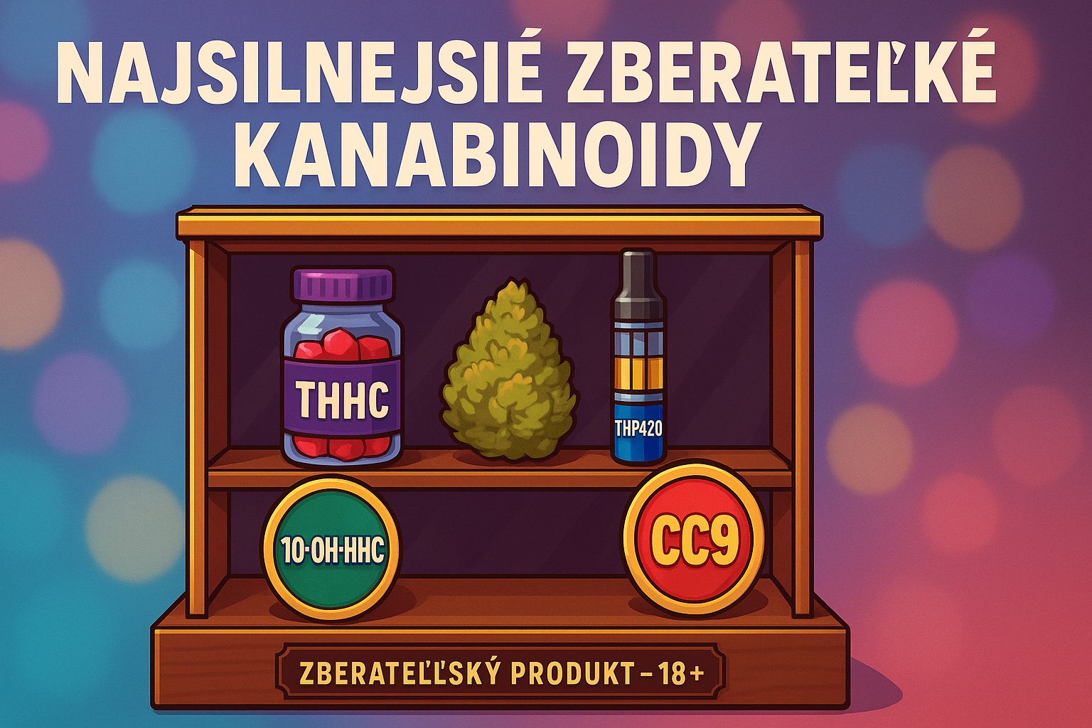 Najsilnejšie legálne bomby na trhu? Porovnali sme 10-OH-HHC, THP420, CC9 a THHC – pozor na číslo 1!