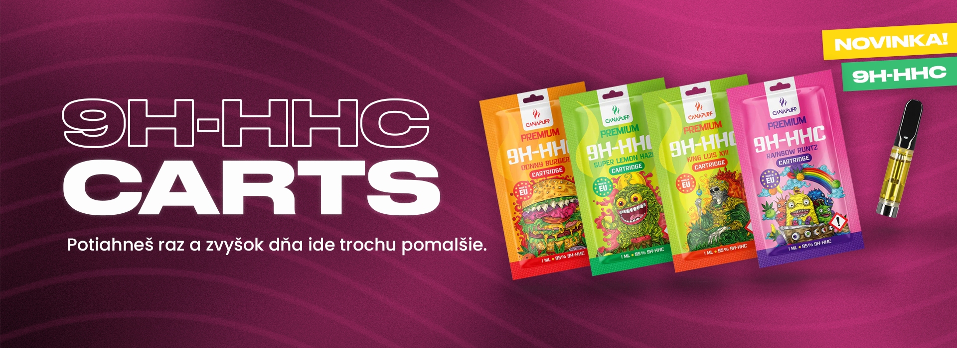 Nové 9H-HHC Cartridge!