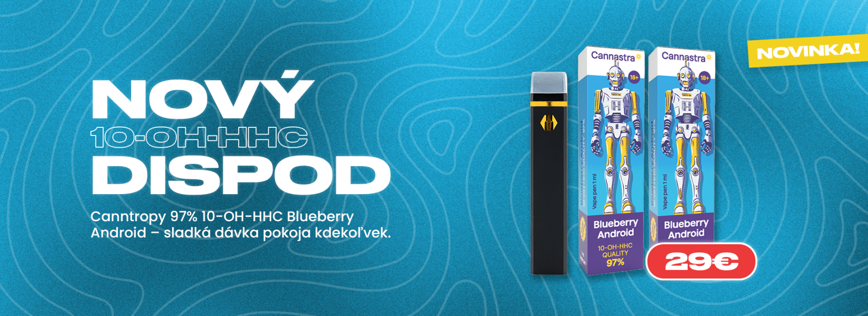 Nový 10-OH-HHC DIspod
