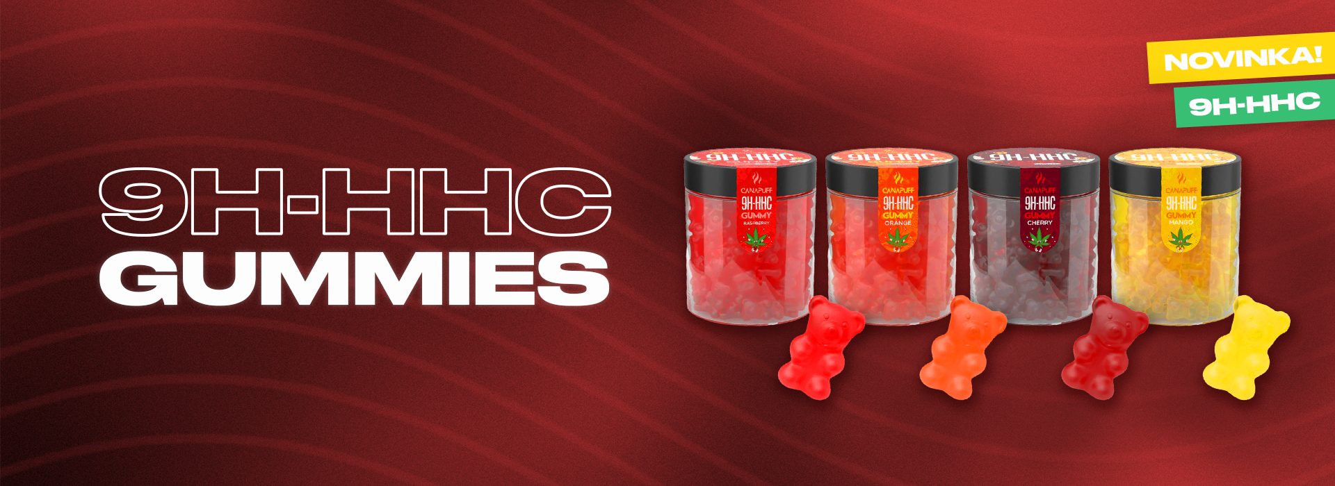 Nové 9H-HHC Gummies!