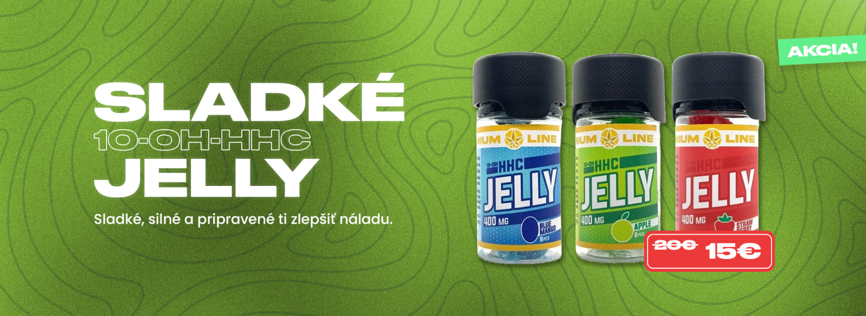 Sladké 10-OH-HHC Jelly