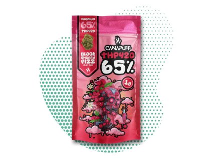 CanaPuff THP420 Flower Black Cherry Fizz, THP420 65 %, 3 g