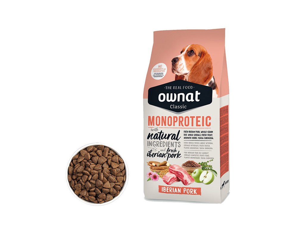 OWNAT Classic Monoproteic Dog Iberian Pork 12kg