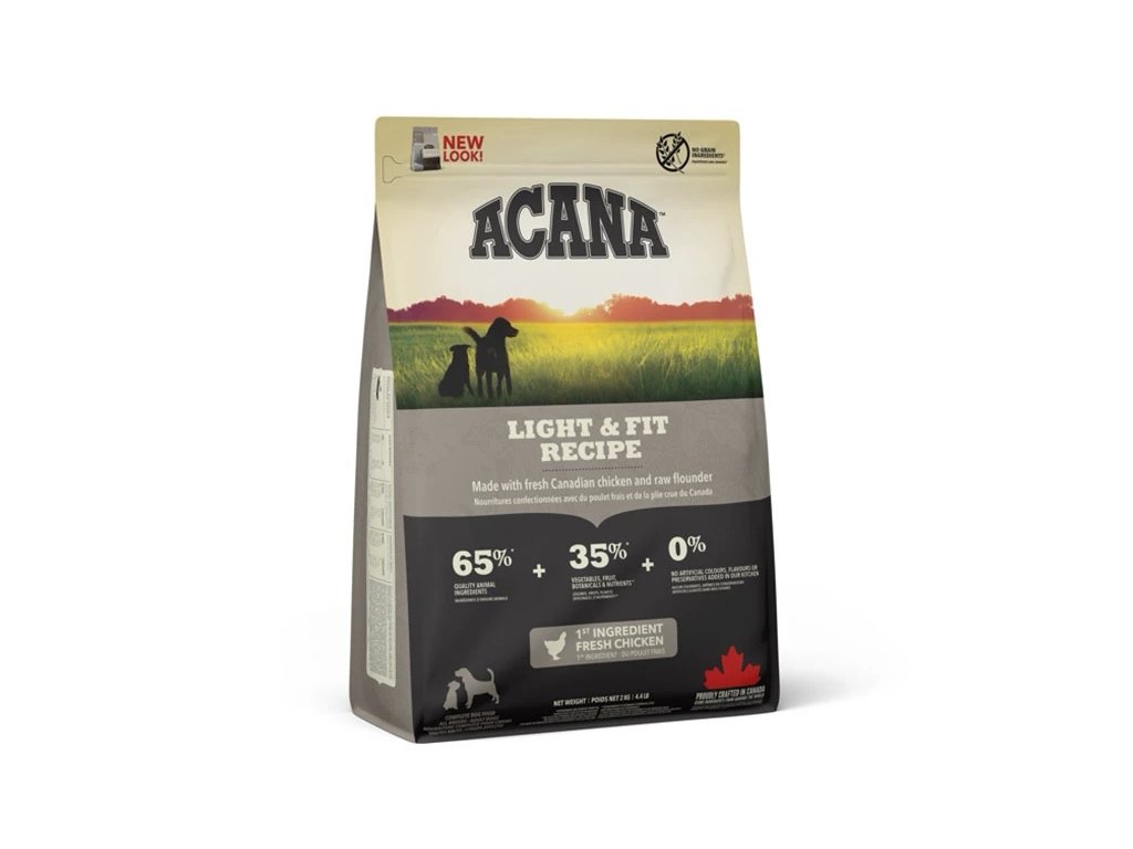 ACANA Dog Heritage Adult Light and Fit 2kg (DOPRODEJ)