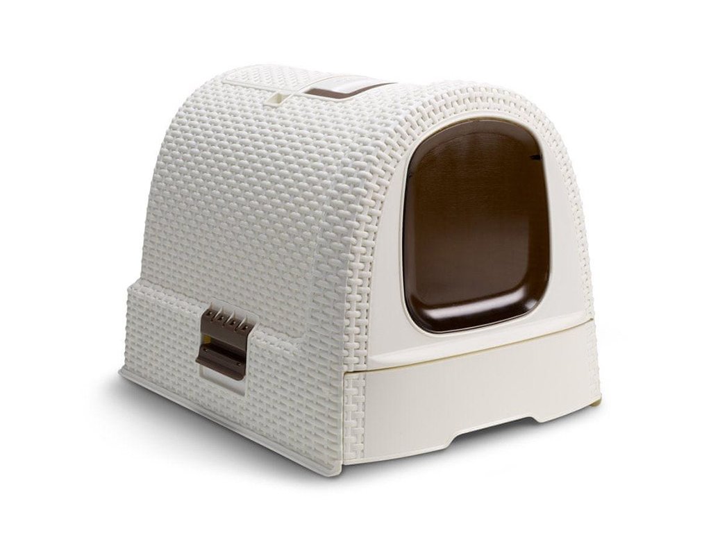 Toaleta CURVER Rattan vintage 39x39x51cm