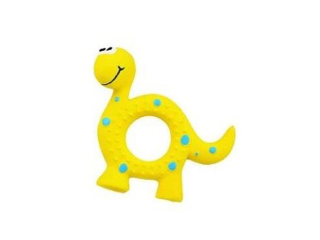 Hračka ZOLUX latex - Dino žlutý 9,5cm
