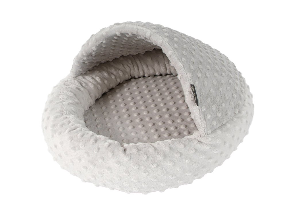Pelech O´LALA PETS Papuče Viki stříbrný 42x36cm