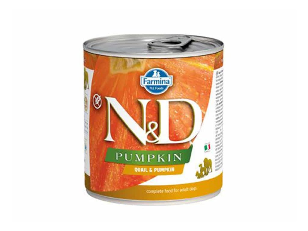 Konzerva N&D Dog Pumpkin Adult Quail & Pumpkin 285g