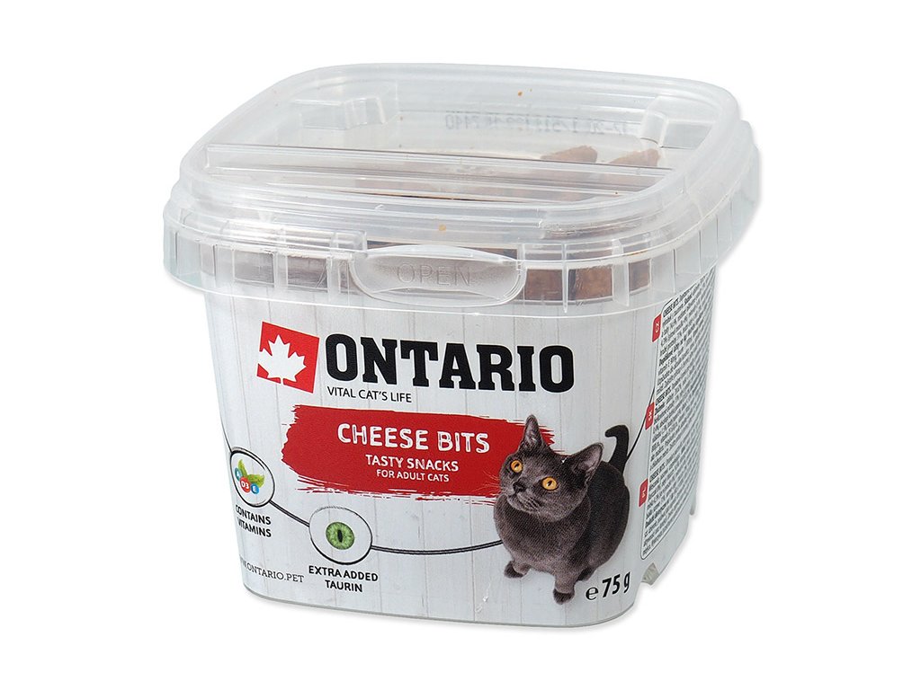 ONTARIO Cat Snack Cheese Bits 75g