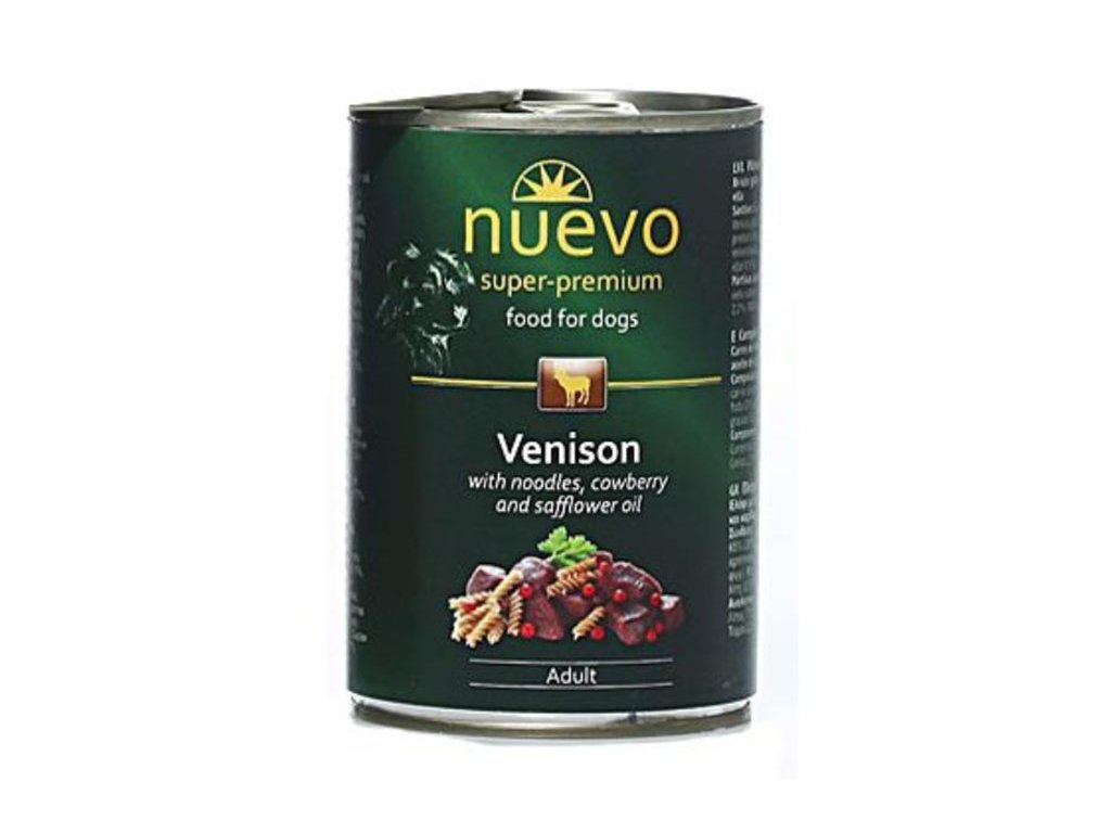 Konzerva NUEVO Dog Adult zvěřina 400g