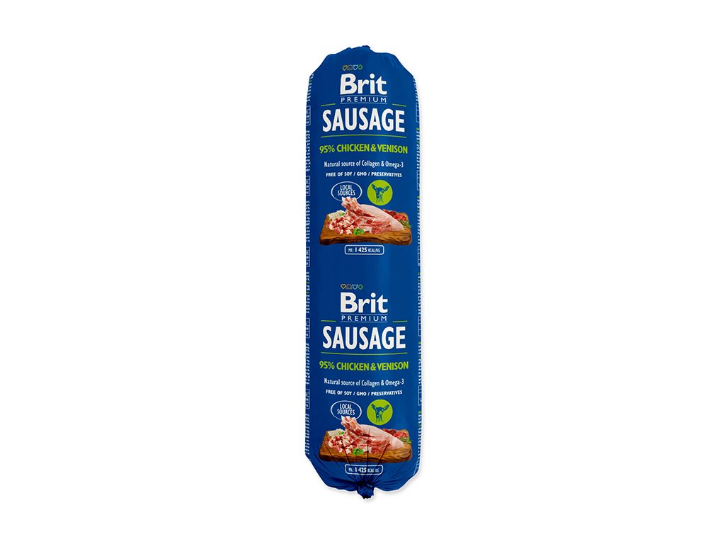 BRIT Sausage Chicken & Venison 800g