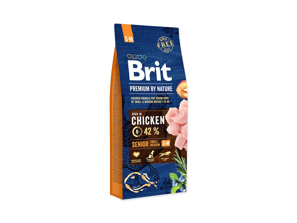 BRIT Premium by Nature Senior (S+M) 15kg