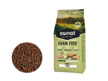 OWNAT Grain Free Prime Cat Adult 1kg