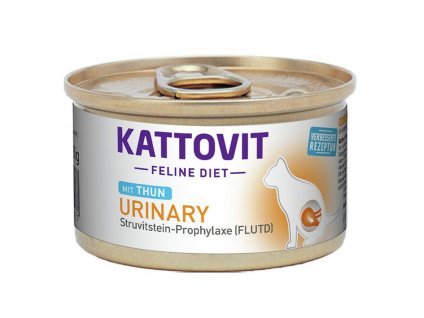 Konzerva KATTOVIT Feline Diet Urinary s tuňákem 85g