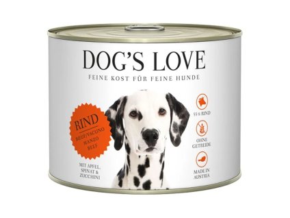 Konzerva DOG´S LOVE Classic Adult hovězí 200g