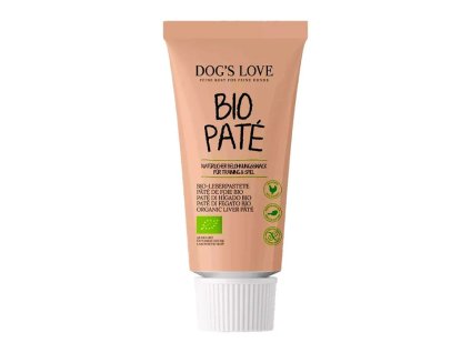 DOG´S LOVE Bio Paté kuřecí s játry 80g