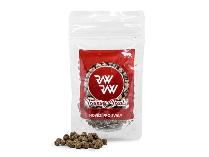 RAW RAW Training Treats Hovězí pro svaly 60g