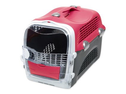 Přepravka CATIT Design Cabrio tmavě červená 51x33x35cm