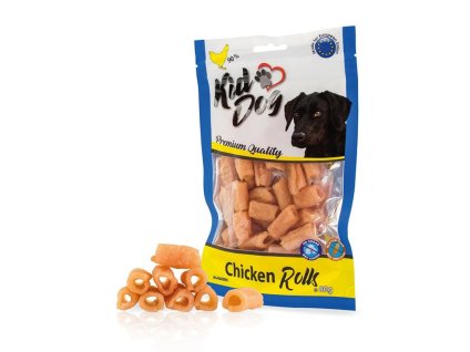 KIDDOG kuřecí trubičky řezané 80g