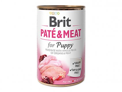 Konzerva BRIT Paté & Meat Puppy 400g