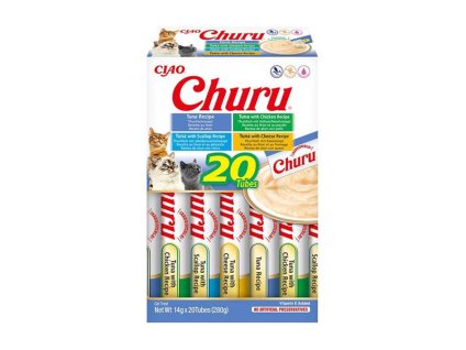 INABA Churu Cat Snack tuňák 20x14g (multipack)