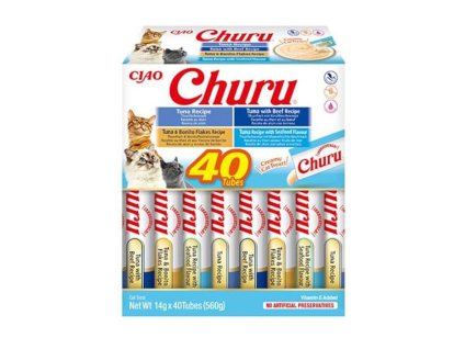 CIAO Churu Cat Snack tuňák 40x14g (multipack)