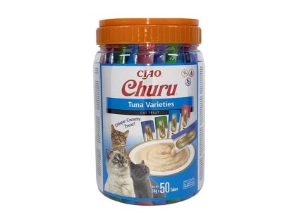 CIAO Churu Cat Snack tuňák 50x14g (multipack)