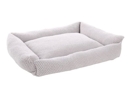 Pelech FLAMINGO Jacquard obdélníkový šedý 100x80x25cm