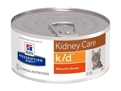 Konzerva HILLS Feline K/D Chicken 156g