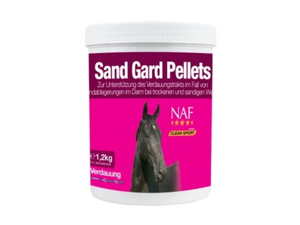 NAF Sand Gard pro koně náchylné k pískové kolice s probiotiky, psylliem a vitamíny 1,2kg