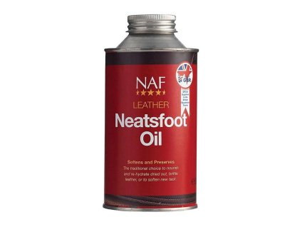 NAF Neatsfood Oil špičkový olej pro dlouhodobý lesk, pružnost a trvanlivost koženého vybavení 500ml (DOPRODEJ)