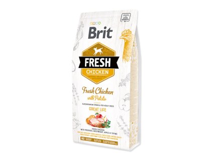 BRIT Fresh Chicken with Potato Adult Great Life 2,5kg