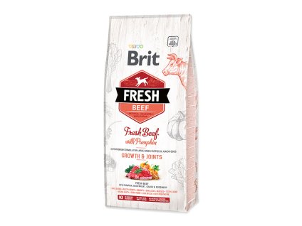 BRIT Fresh Beef with Pumpkin Puppy Large Growth & Joints 12kg
